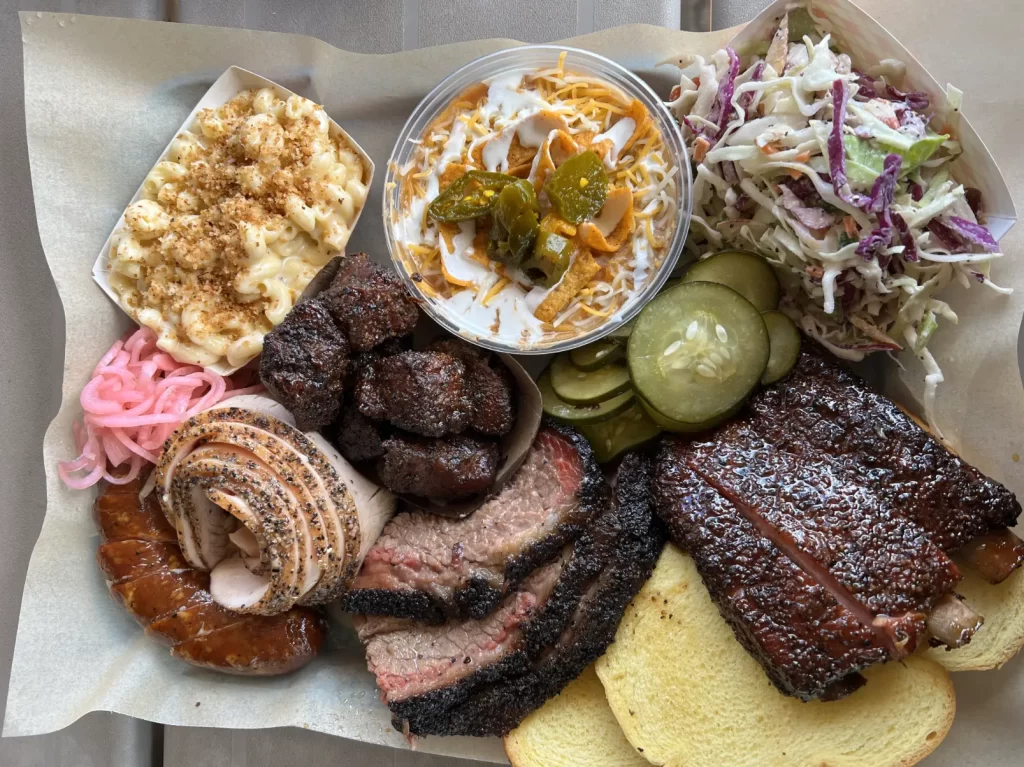 Daynes BBQ Platter Fort Worth